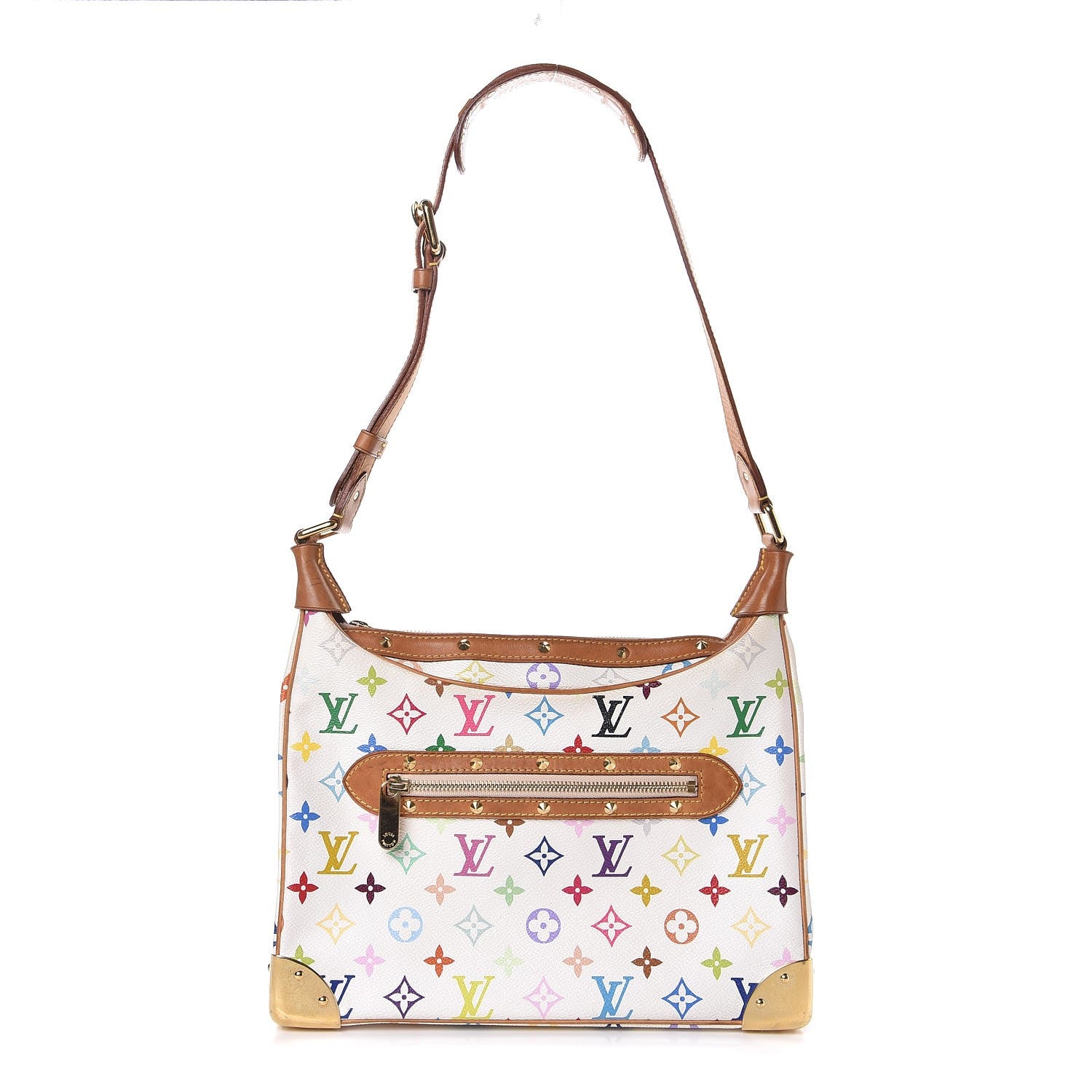 Louis Vuitton Monogram Multicolor Boulogne White 1 of 7