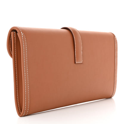 Hermes Swift Jige Elan 29 Clutch Gold 3 of 9