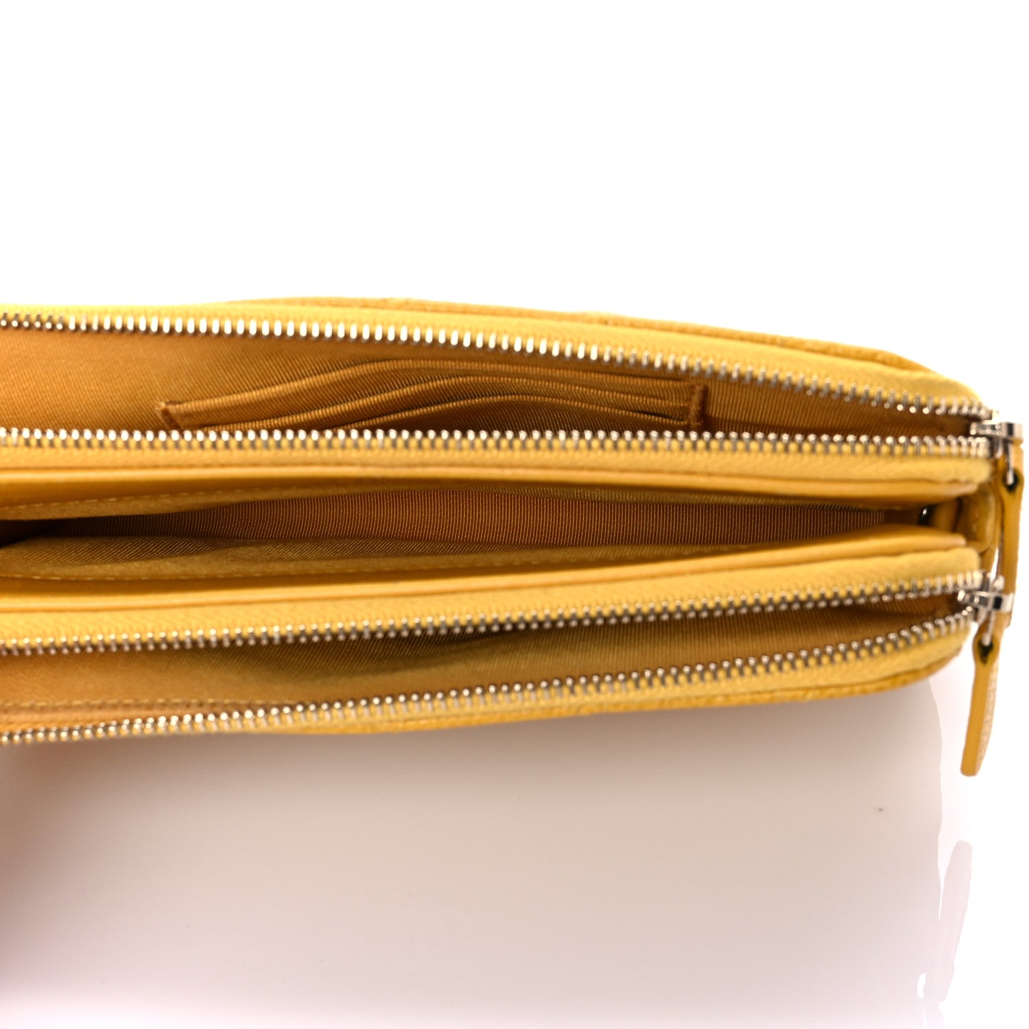 Chanel Caviar Quilted Small Clutch With Chain Yellow 5 of 18