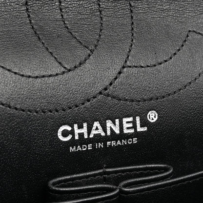 Chanel Sheepskin Chevron Quilted Studded 2.55 Reissue 226 Flap Black 5 of 11