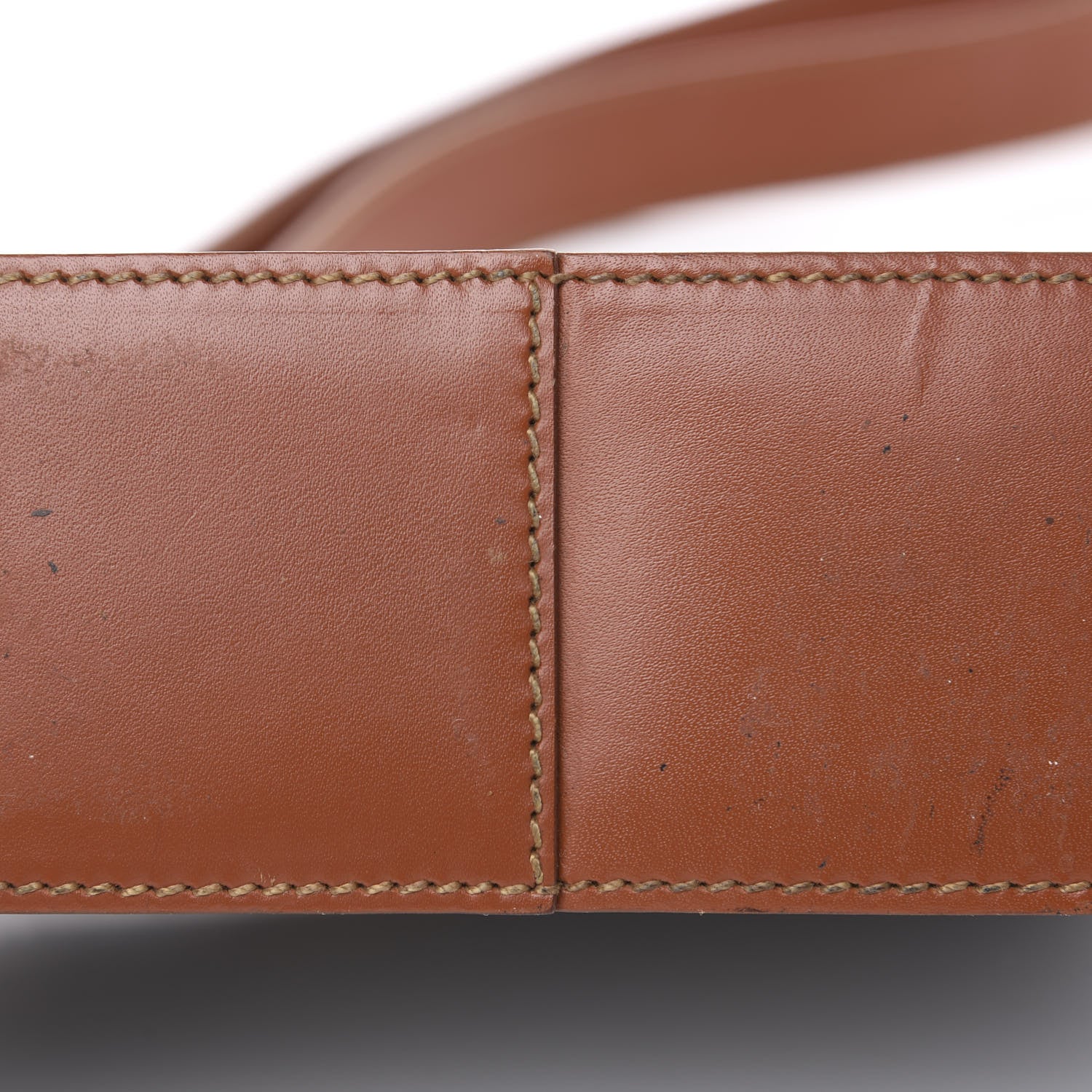 Fendi Pequin Spalmati Shoulder Bag Cuoio 8 of 11