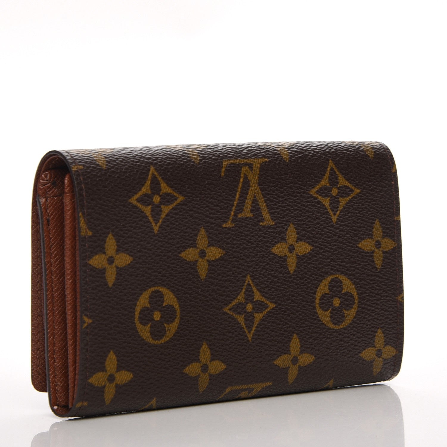 Louis Vuitton Monogram Porte-Monnaie Tresor Wallet 3 of 8
