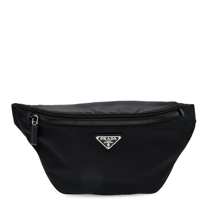 Prada Tessuto Nylon Saffiano Belt Bag Black 1 of 9