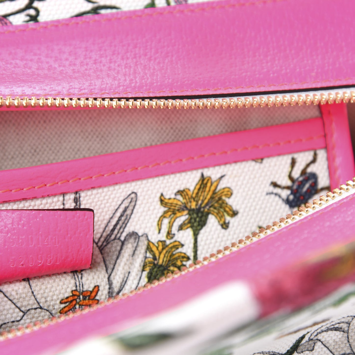 Canvas Medium Flora Tote Fuchsia