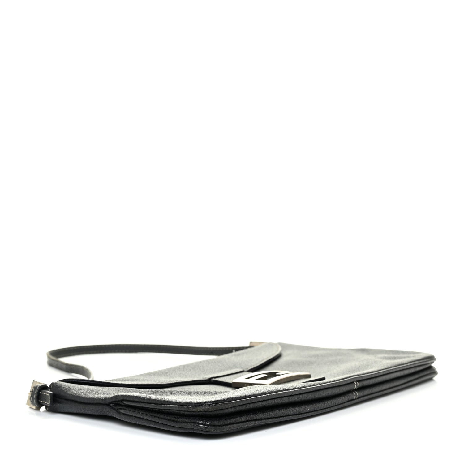 Fendi Calfskin Baguette Black 4 of 17