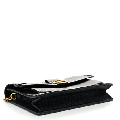 Louis Vuitton Empreinte Vavin Chain Wallet Black 4 of 9