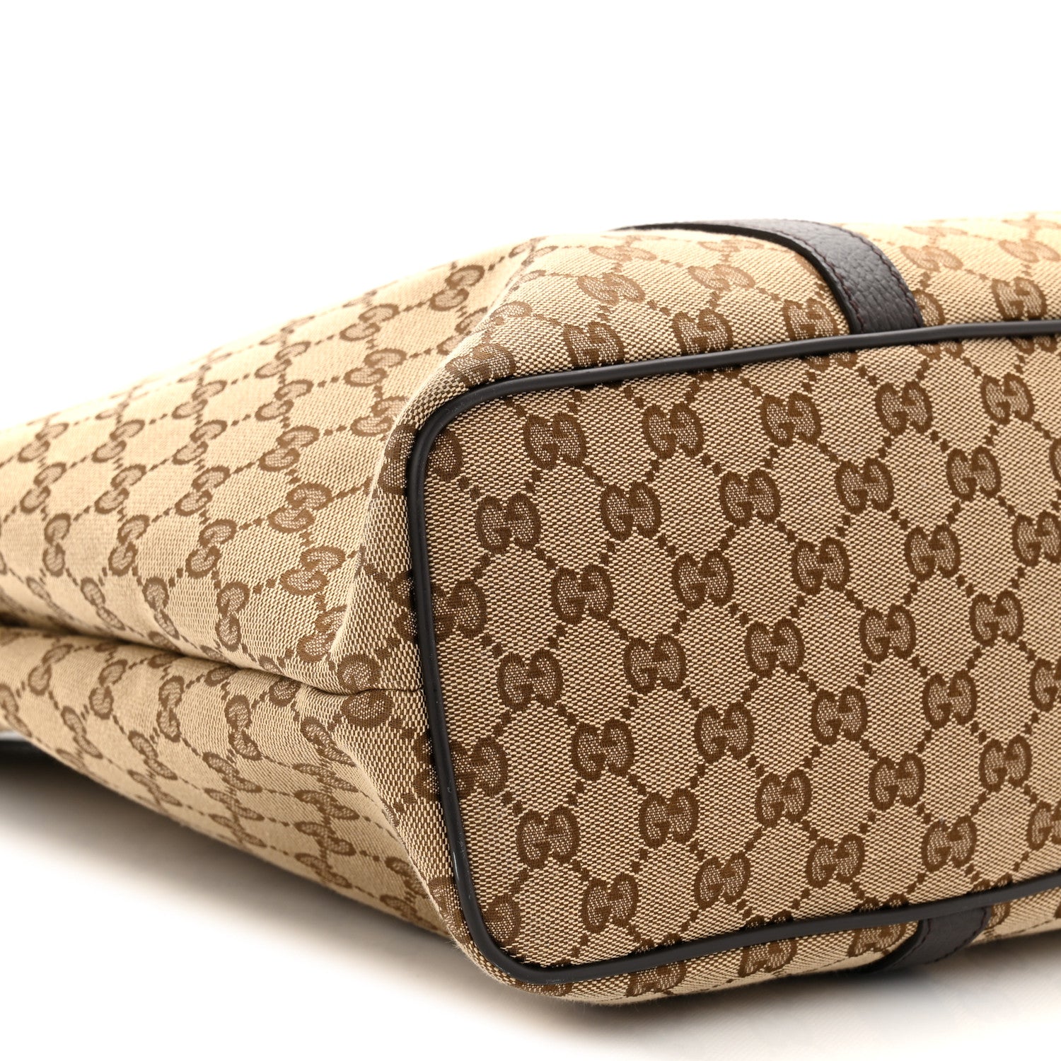 Gucci GG Monogram Large Joy Tote Bag Dark Brown 10 of 11