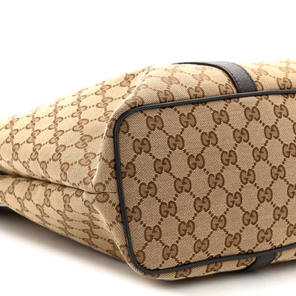 Gucci GG Monogram Large Joy Tote Bag Dark Brown 10 of 11