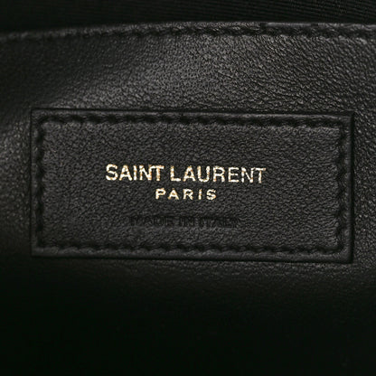 Saint Laurent Shiny Calfskin Medium Uptown Tote Black 6 of 10