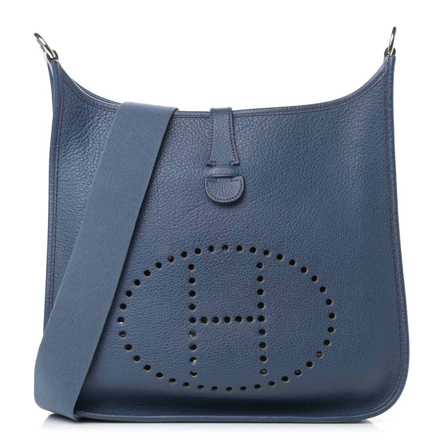 Hermes Buffle Skipper Evelyne PM Bleu Saphir 1 of 16