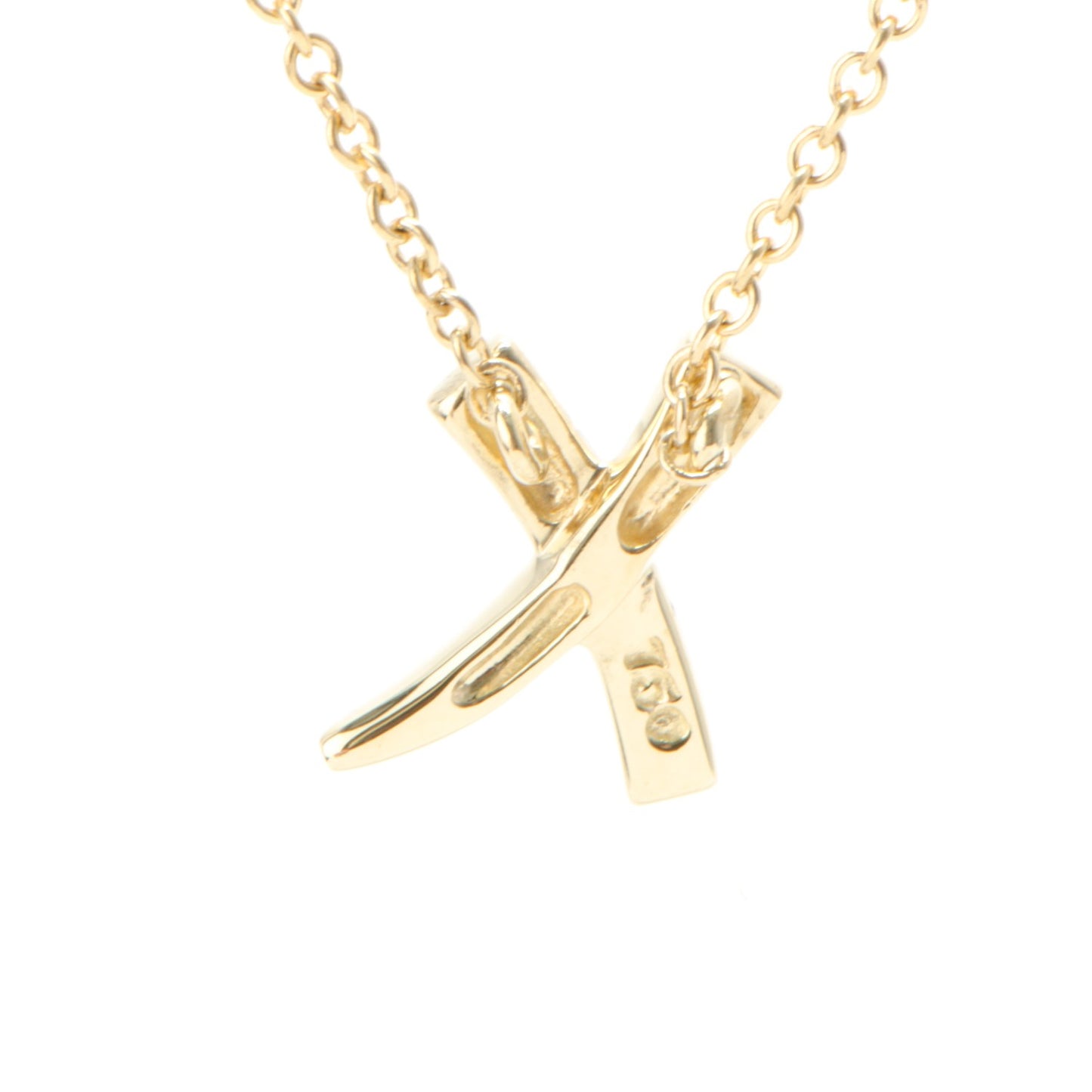 18K Yellow Gold Paloma Picasso X Pendant Necklace