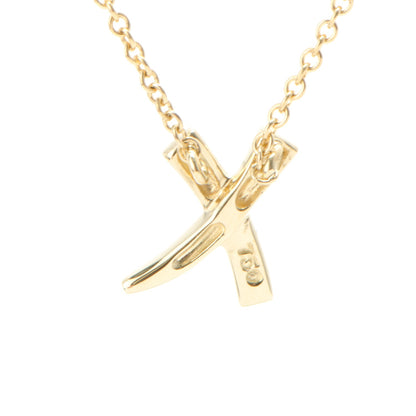 Tiffany 18K Yellow Gold Paloma Picasso X Pendant Necklace 4 of 6