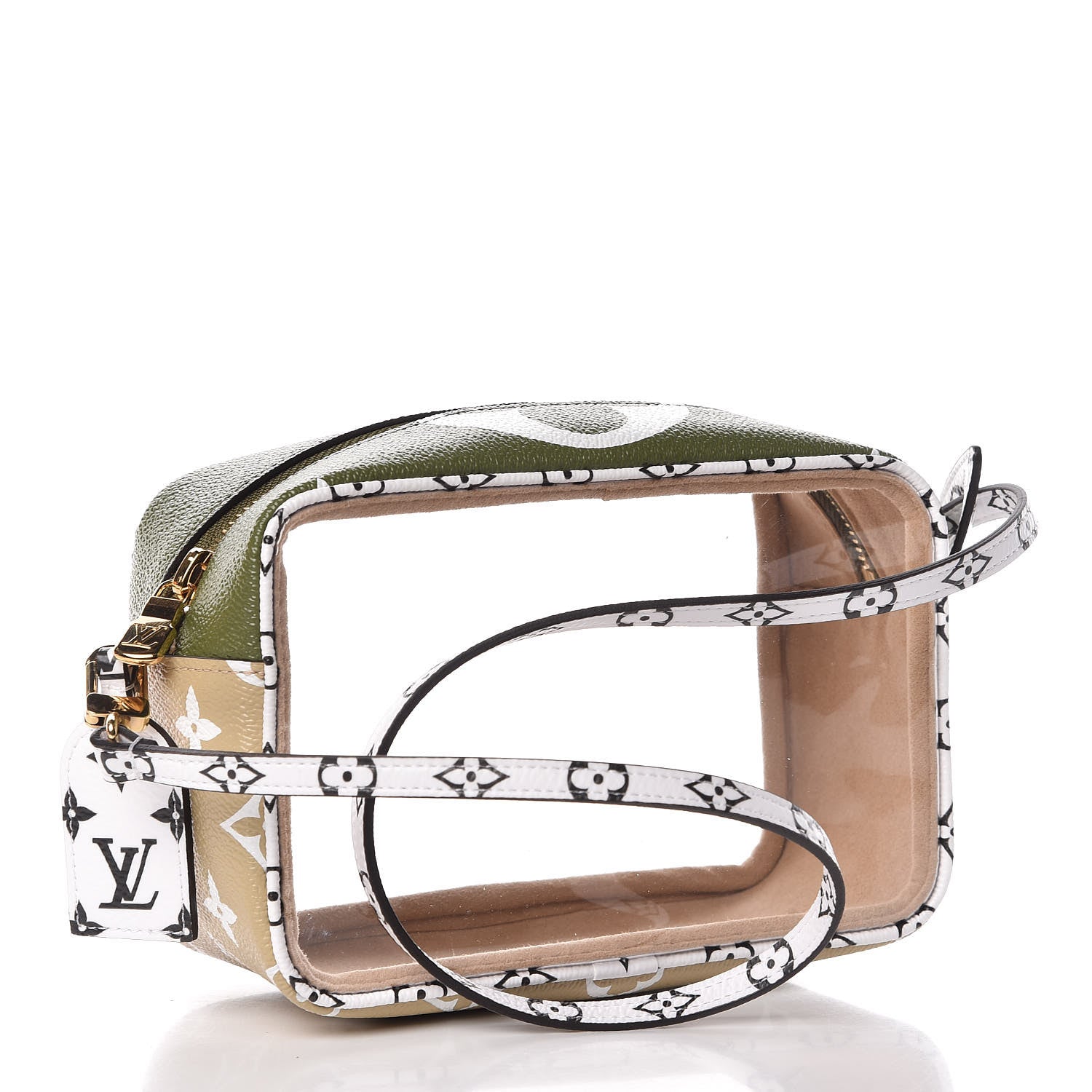 Louis Vuitton Monogram Giant Beach Pouch Kaki 3 of 10