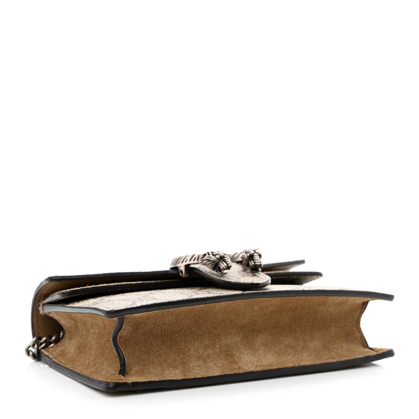 GG Supreme Monogram Super Mini Dionysus Shoulder Bag Taupe