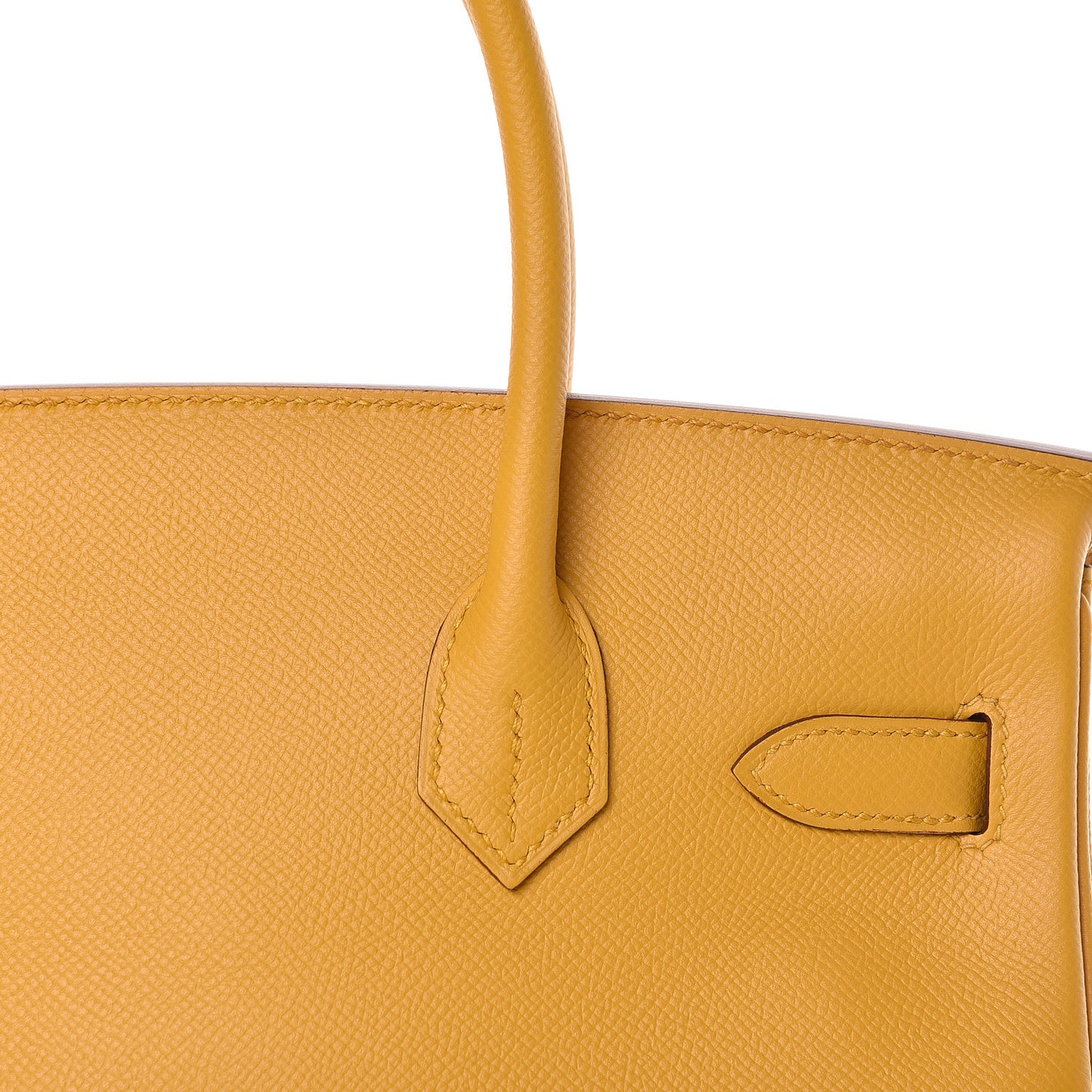 Epsom Birkin 30 Jaune Ambre