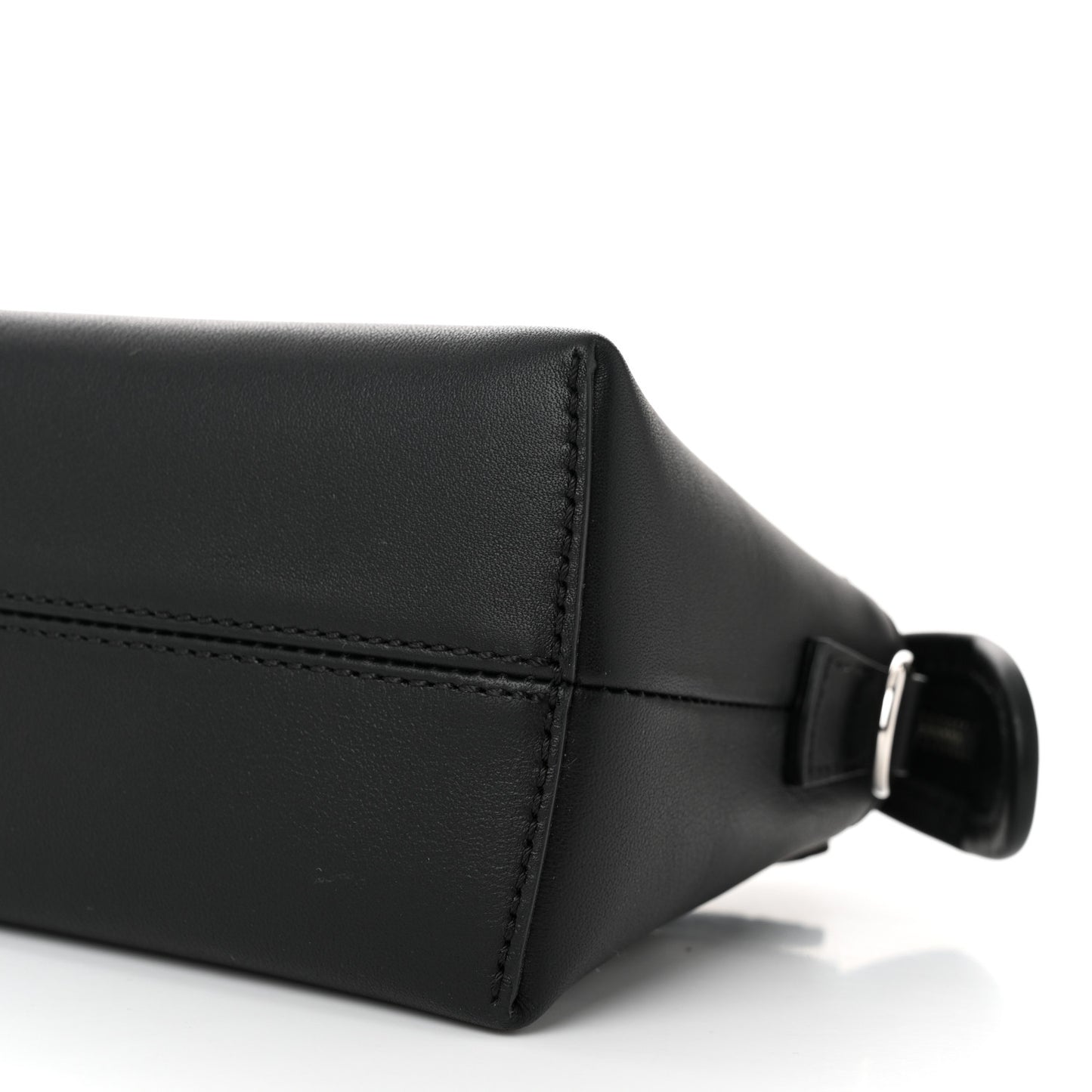 Vitello Dolce Bi-Color FF 1974 Embossed Mini By The Way Boston Bag Black Maya