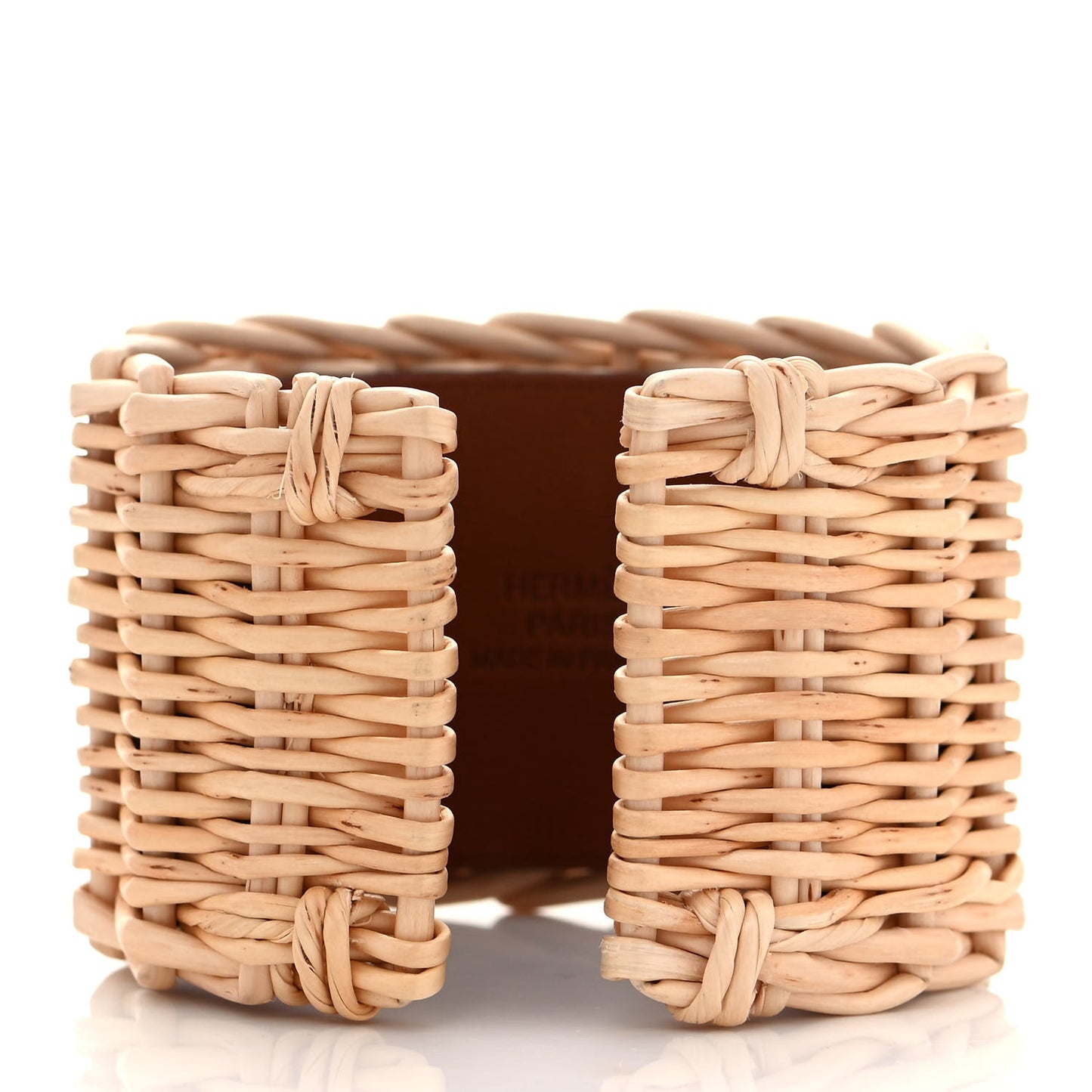 Barenia Osier Collier De Chien CDC Picnic Bracelet Fauve