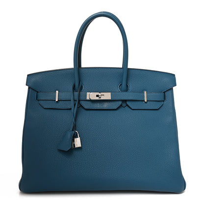 Hermes Togo BIRKIN 35 Colvert 1 of 11