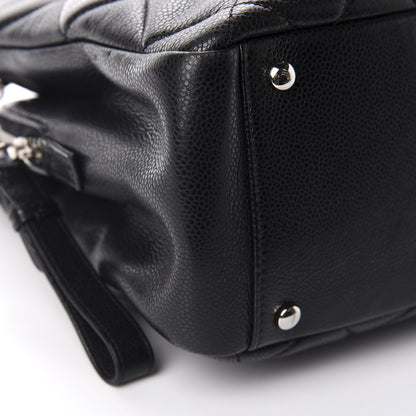 Chanel Caviar Quilted Timeless CC Soft Tote Black 6 of 14