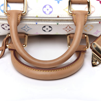 Louis Vuitton Monogram Multicolor Speedy 30 White 19 of 20