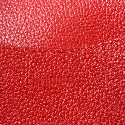Balenciaga Grained Calfskin Neo Classic Gold Hardware S City Medium Red 6 of 10
