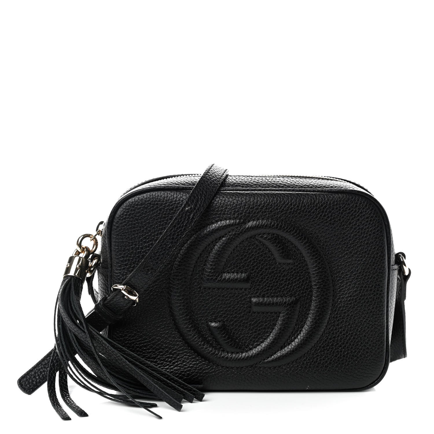 Gucci Pebbled Calfskin Small Soho Disco Bag Black 1 of 10