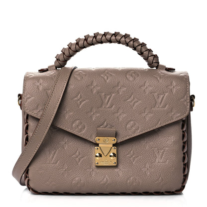 Louis Vuitton Empreinte Braided Pochette Metis Vison 1 of 10
