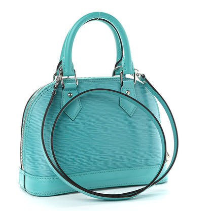 Louis Vuitton Epi Alma BB Turquoise 3 of 11