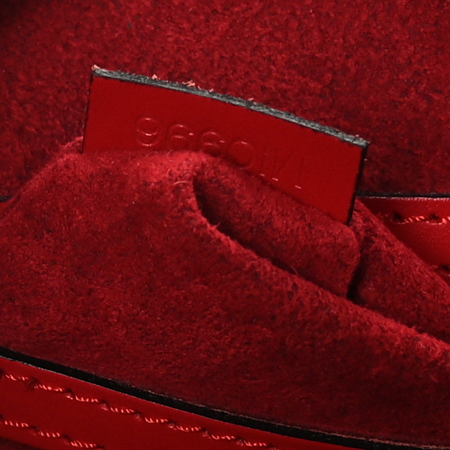 Louis Vuitton Epi Alma PM Castillan Red 6 of 11