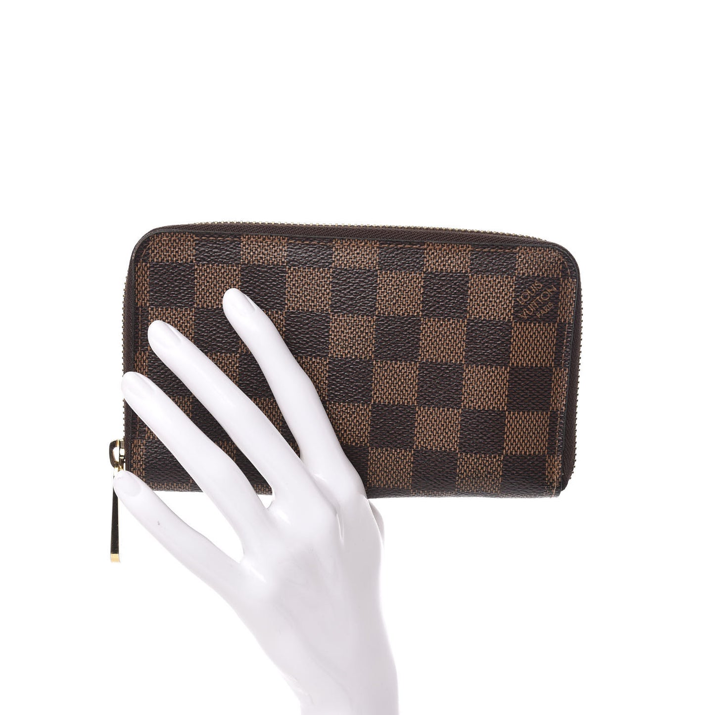 Damier Ebene Zippy Compact Wallet