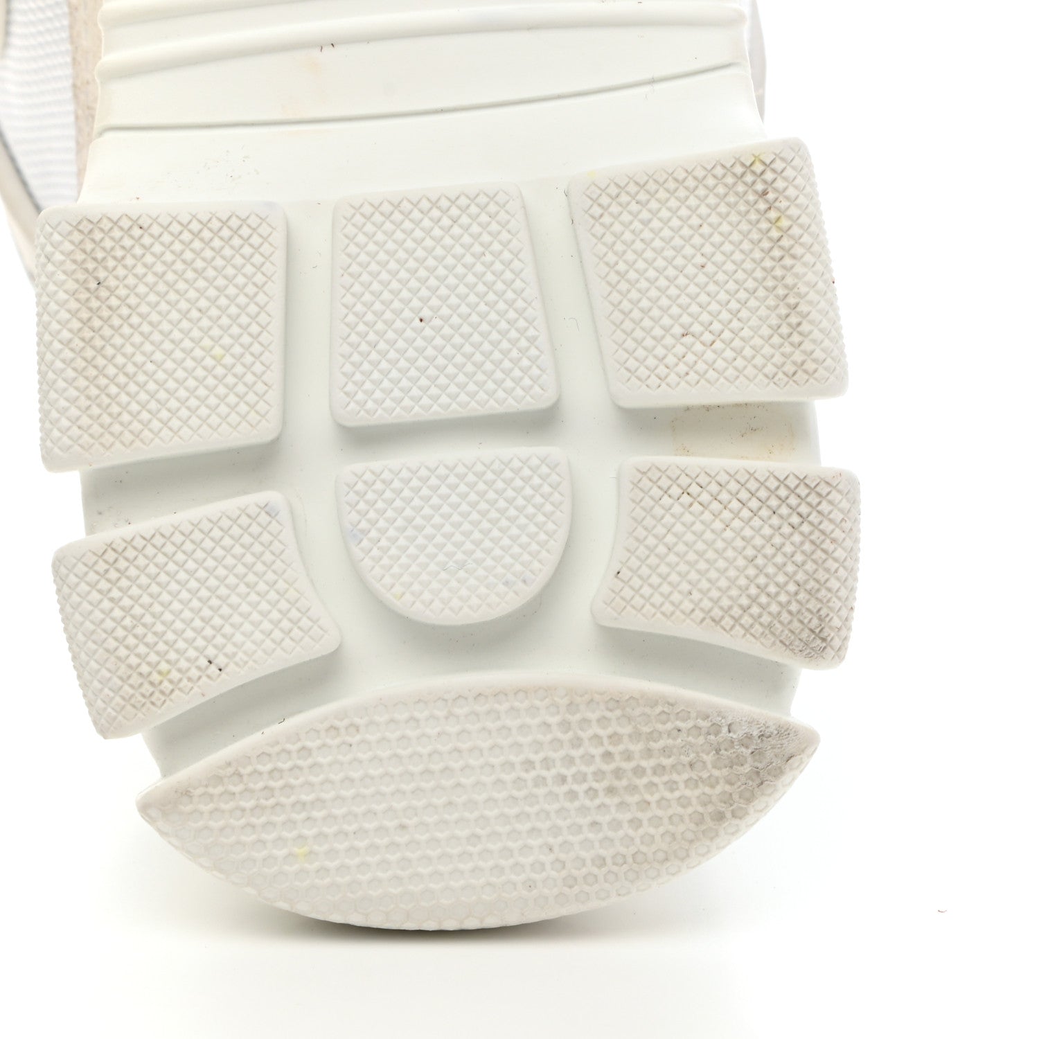 Gucci X SEGA Mesh Calfskin Suede Womens Flashtrek Sneakers 35 Great White 9 of 14