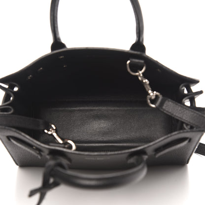 Saint Laurent Grained Calfskin Nano Sac De Jour Black 5 of 9