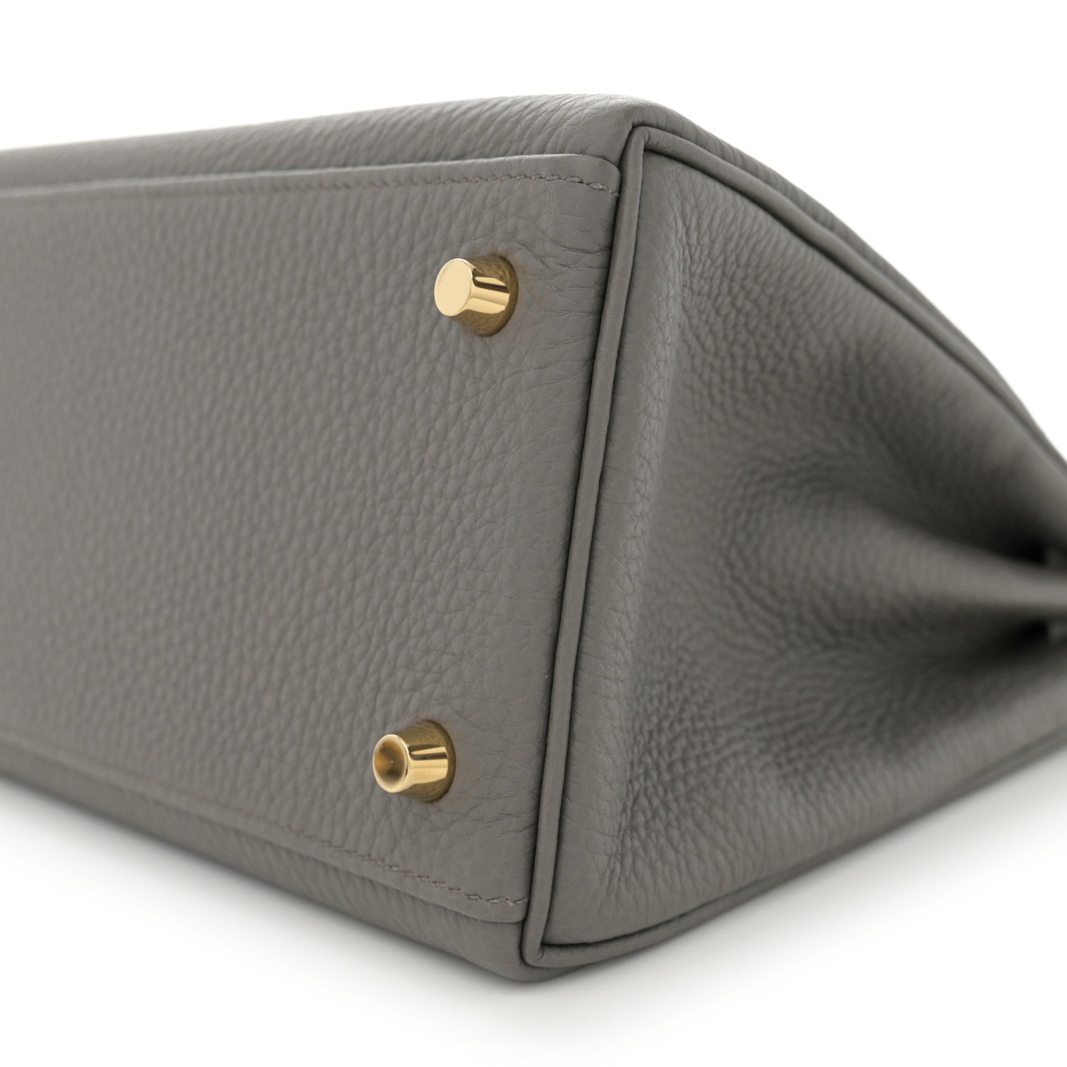 Hermes Togo Kelly Retourne 28 Etain 10 of 14