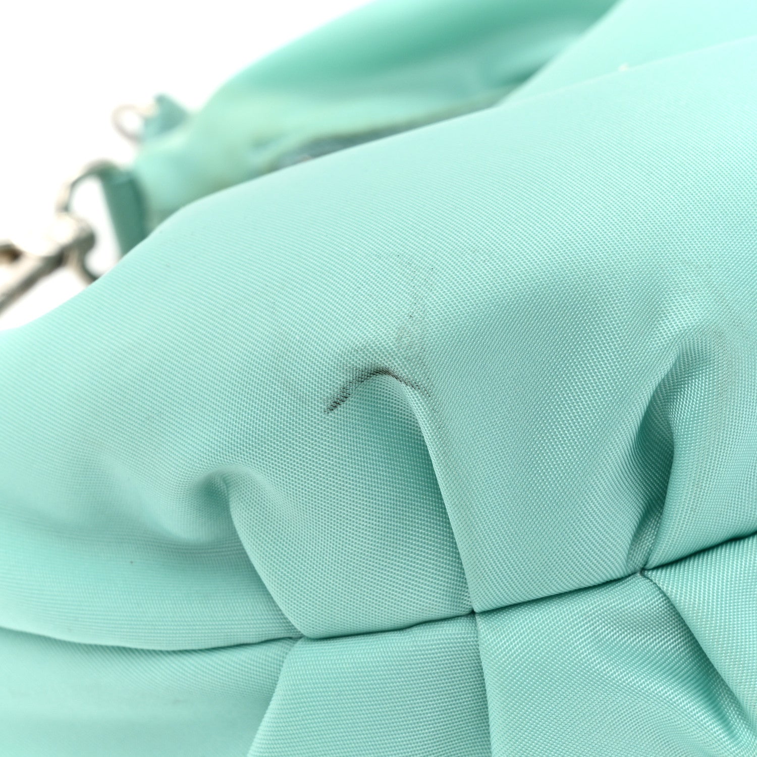 Prada Tessuto Nylon Saffiano Re-Edition 2006 Shoulder Bag Giada 9 of 11