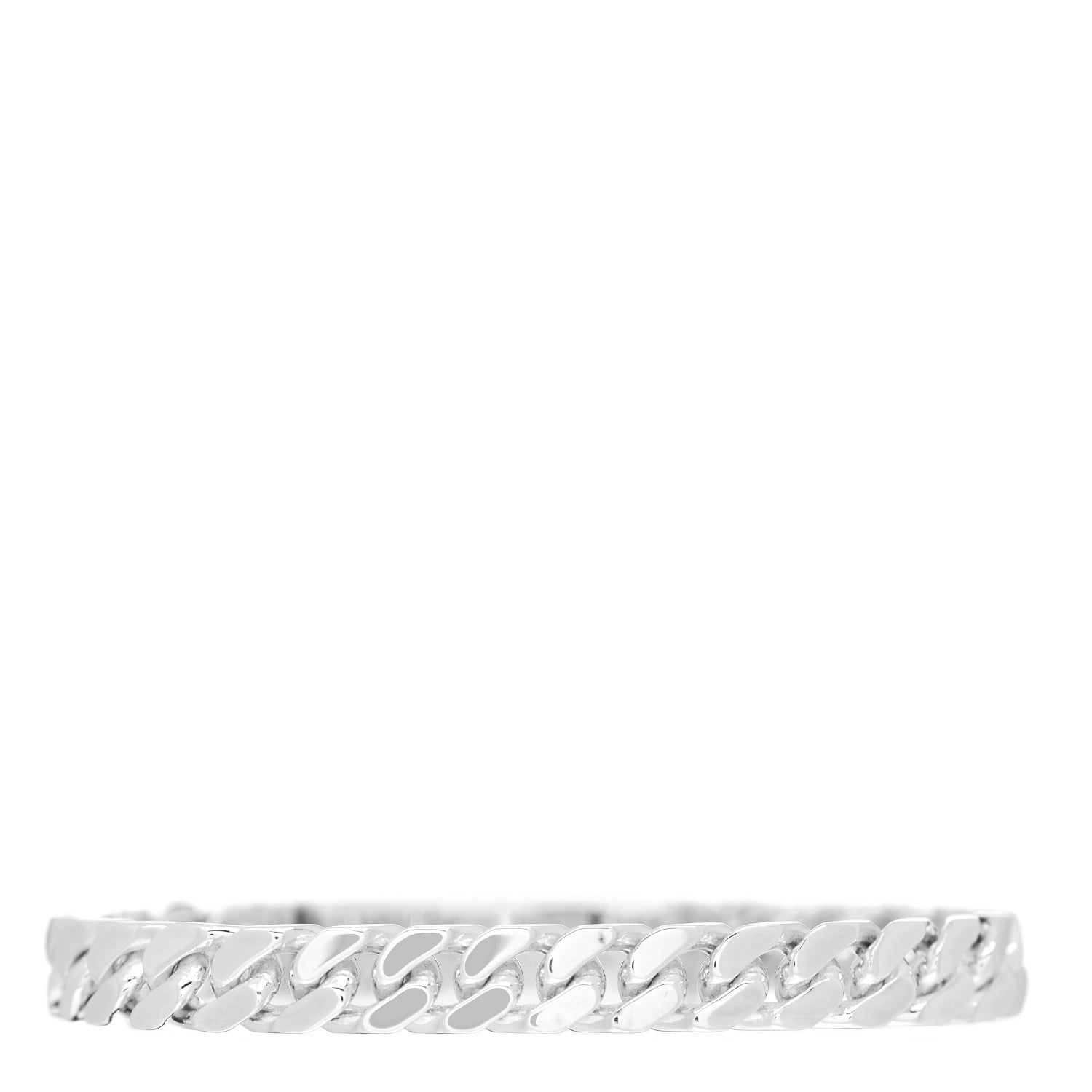 Hermes Sterling Silver TPM Kelly Gourmette Bracelet XS 2 of 4