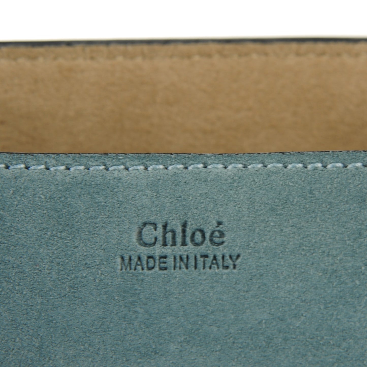 Suede Smooth Calfskin Medium Drew Shoulder Bag Cloudy Blue