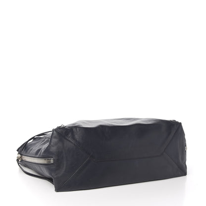 Balenciaga Veau Papier A4 Zip Around Tote Bleu Nuit 3 of 12