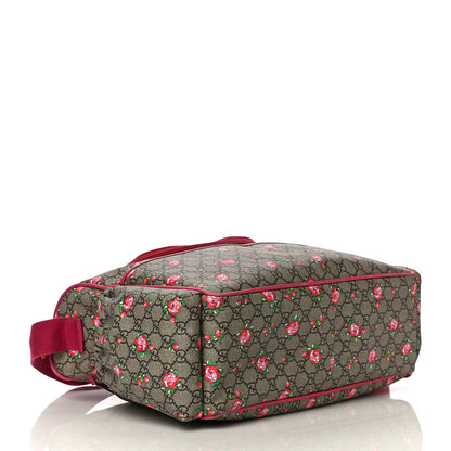 Gucci GG Supreme Monogram Rose Bud Diaper Bag Pink 5 of 17