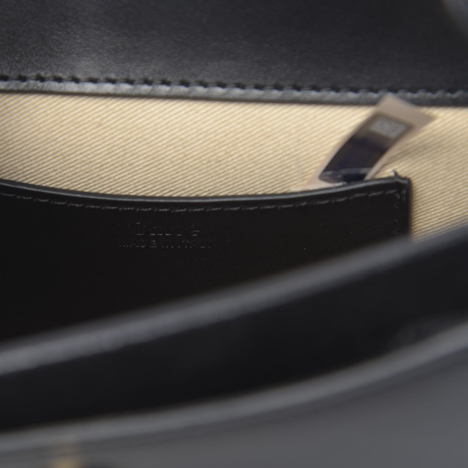 Chloe Calfskin Small Tess Bag Black 7 of 11