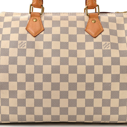 Louis Vuitton Damier Azur Speedy 30 8 of 11