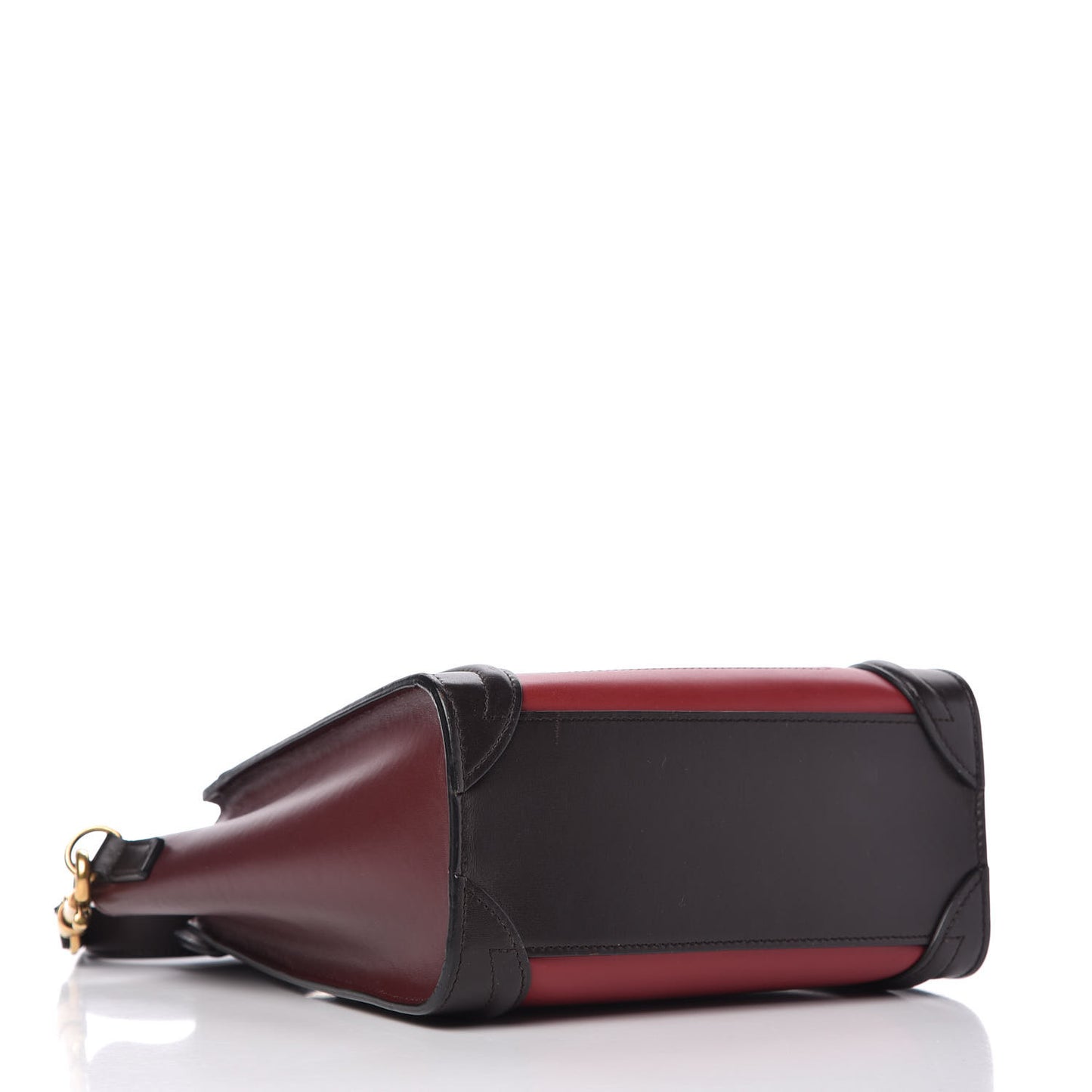 Satin Calfskin Nano Tri-Color Luggage Orchid