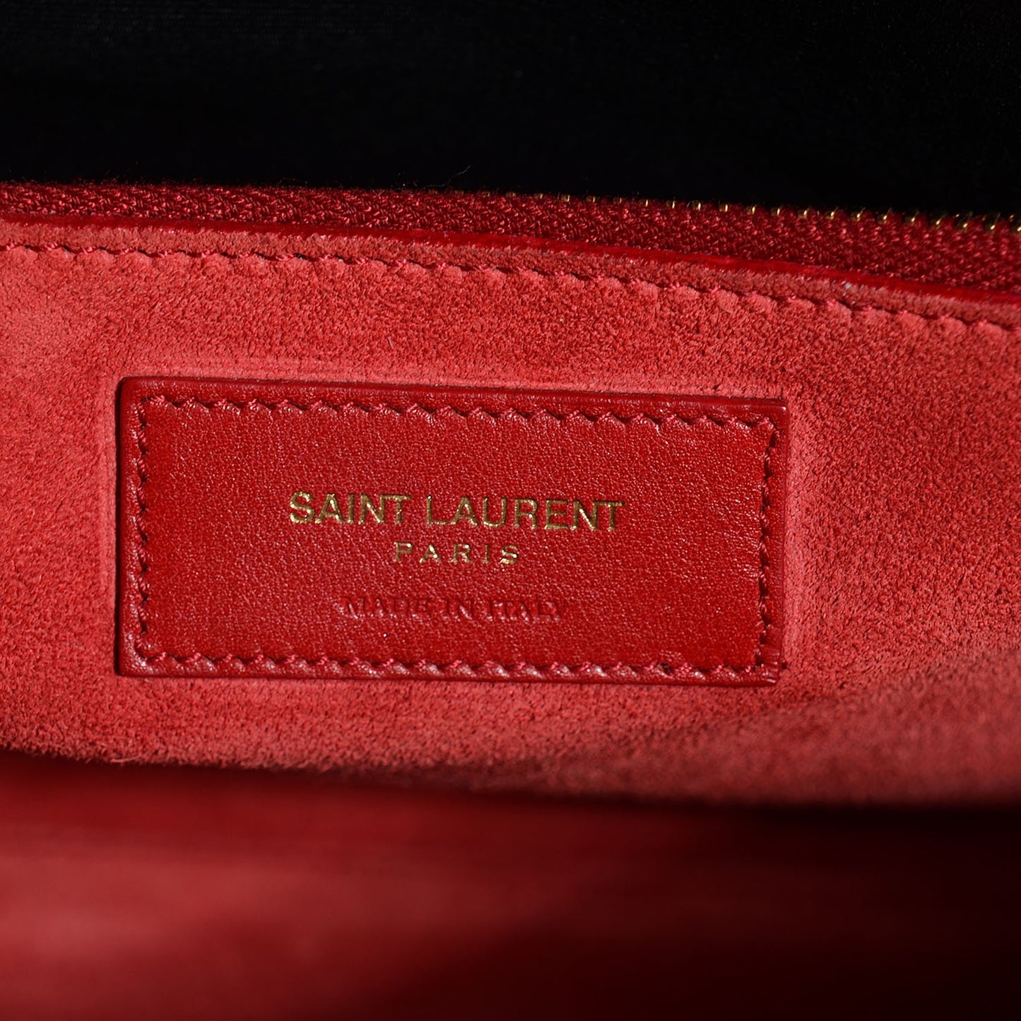 Calfskin Small Sac De Jour Lipstick Red