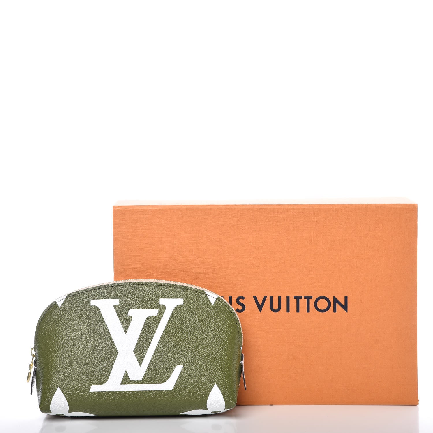 Louis Vuitton Monogram Giant Cosmetic Pouch Kaki 7 of 7