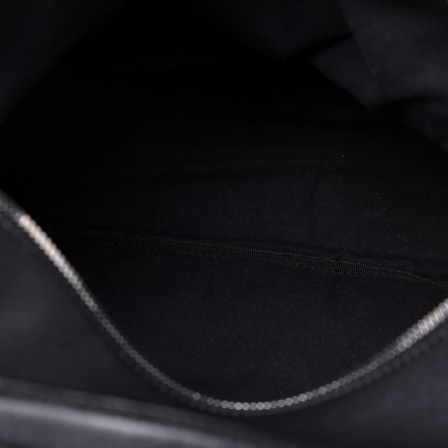 Fendi Vitello Dolce All Over Flowerland Large Backpack Black 4 of 13