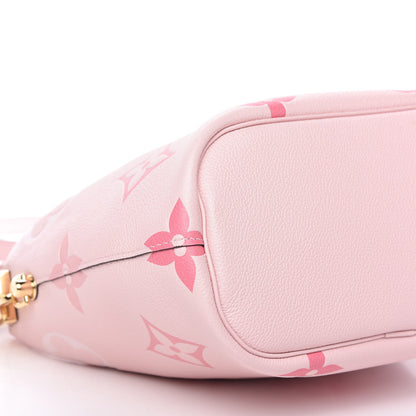 Louis Vuitton Empreinte Monogram Giant By The Pool Marshmallow Hobo PM Bouton De Rose 6 of 8