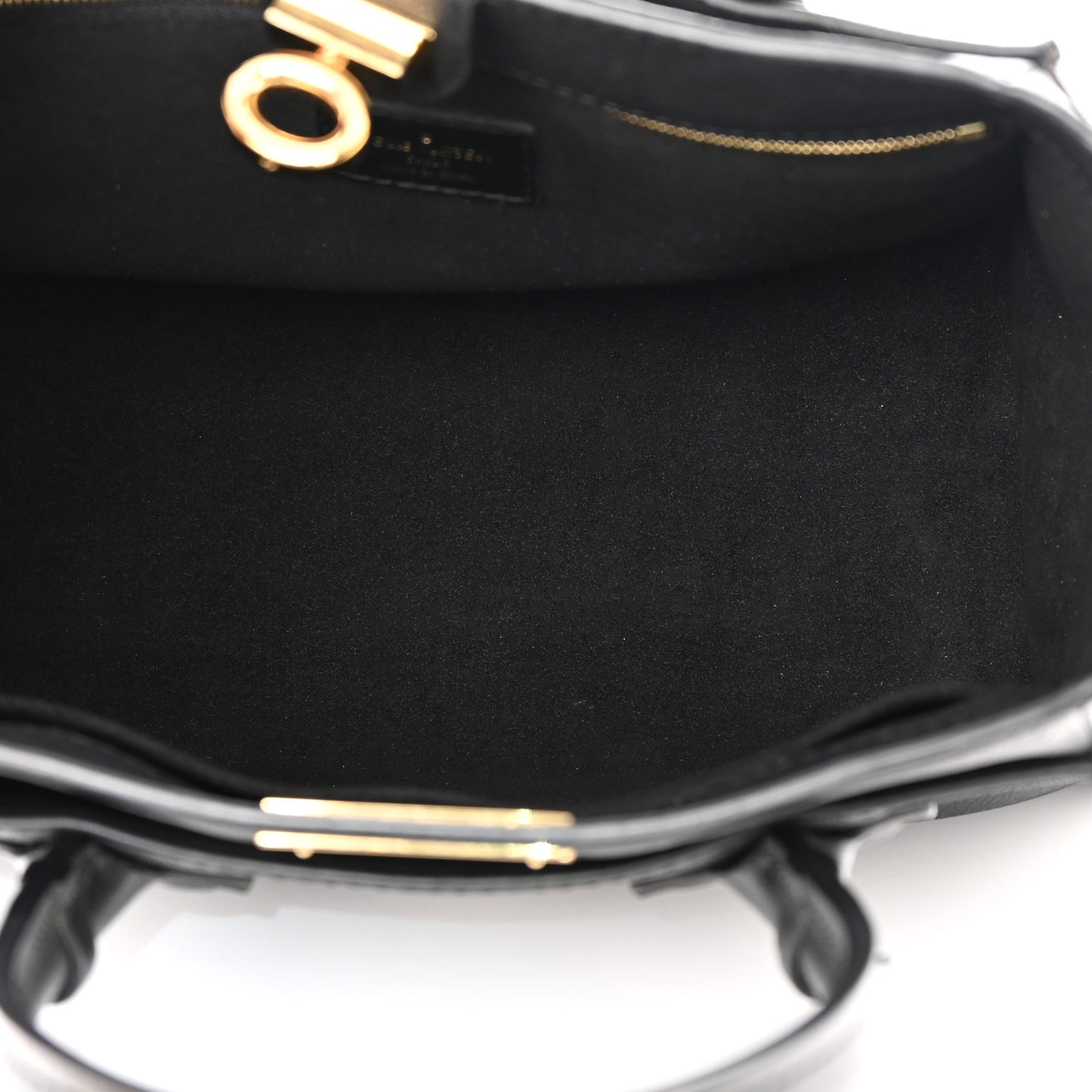 Calfskin Monogram On My Side PM Black