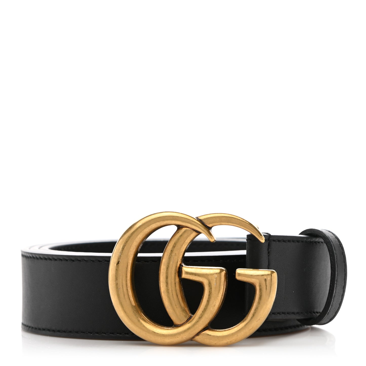 Calfskin Double G 30mm Belt 90 36 Black