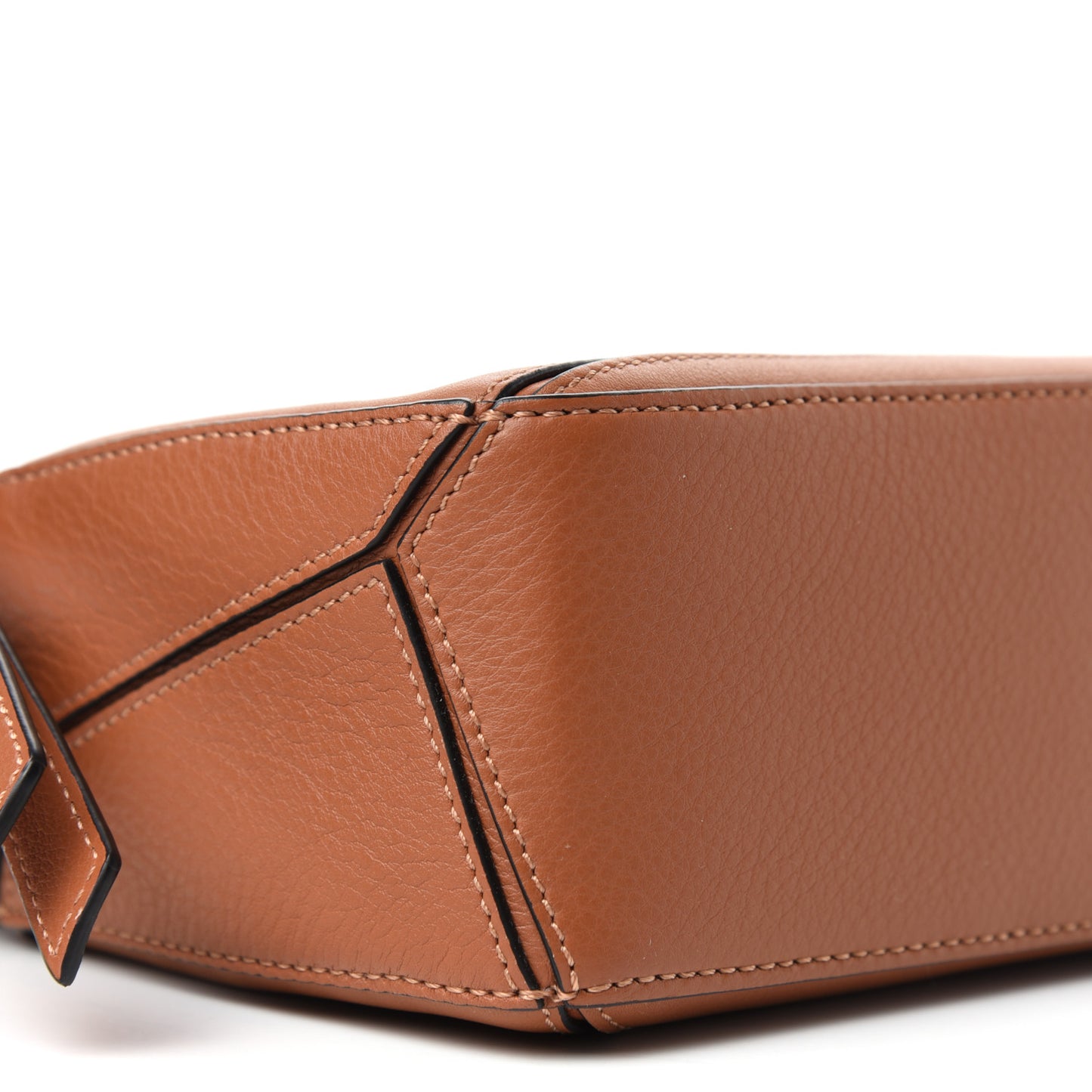 Calfskin Mini Puzzle Bag Tan