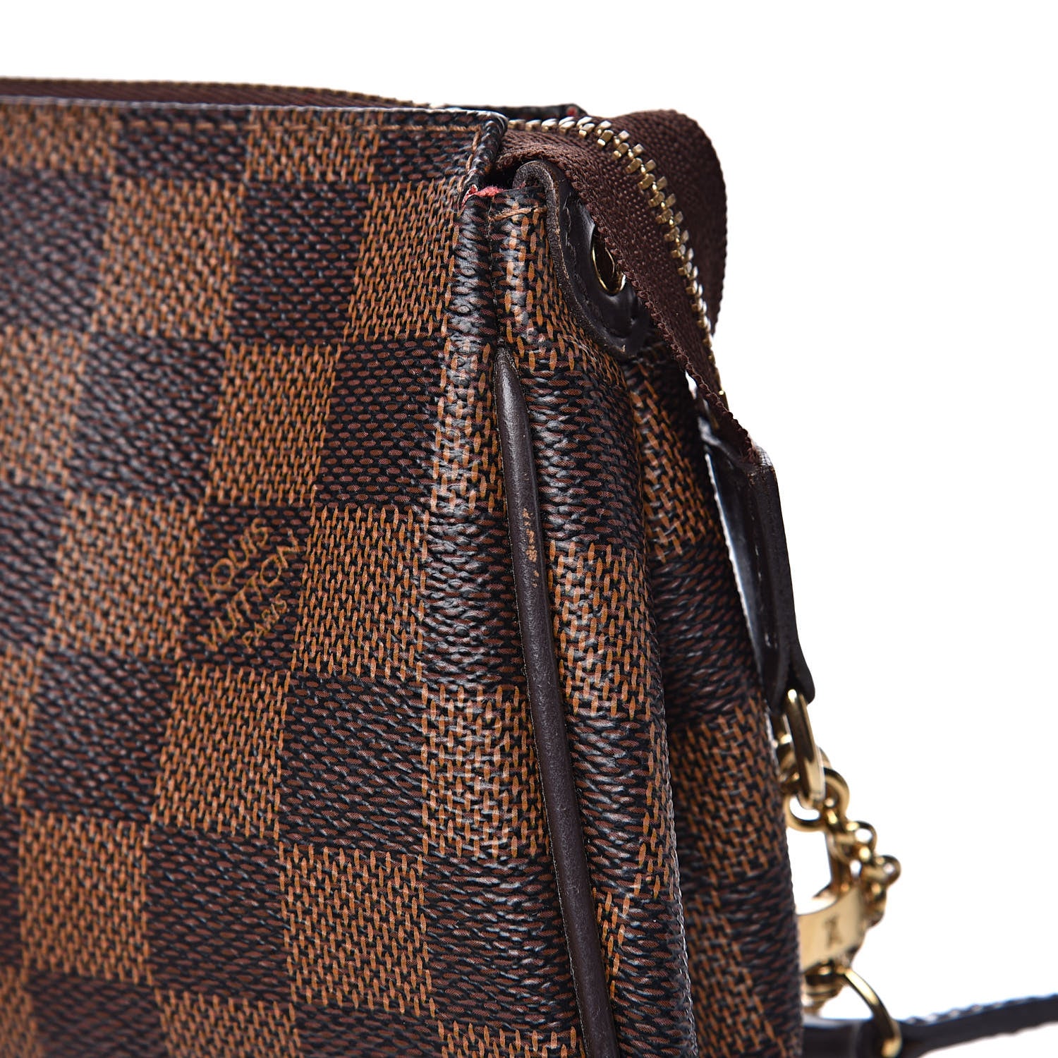 Louis Vuitton Damier Ebene Eva Clutch 10 of 11