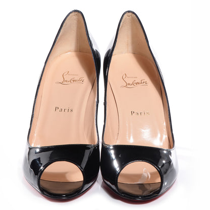 Christian Louboutin Patent You You 85 Pumps 40 Black 2 of 7